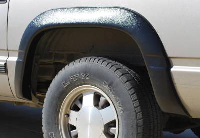 Prestige - Chevrolet C3500 Prestige Rear Pair SX Street Style Textured Fender Flare Set - SX101TB - Image 3
