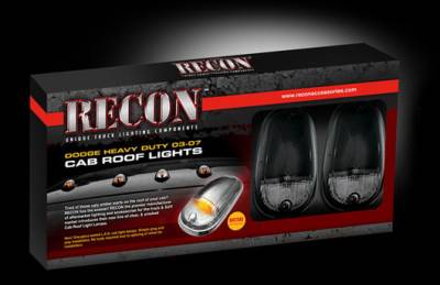 Recon - Dodge Recon Cab Lights - 264146BK - Image 3