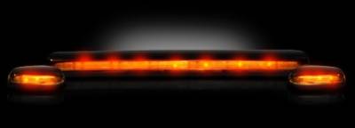 Recon - GMC Sierra Recon Amber Cab Roof Light Lens with Amber LED - 3PC - 264156AM - Image 2