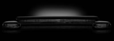 GMC Sierra Recon Smoked Cab Roof Light Lens with Amber LED - 3PC - 264156BK