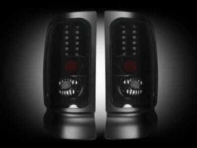 Dodge Ram Recon LED Taillights - 264170BK