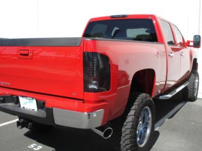 Recon - Chevrolet Silverado Recon LED Taillights - Smoked Lens - 264175BK - Image 3