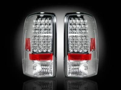GMC Denali Recon LED Taillights - Clear Lens - 264177CL