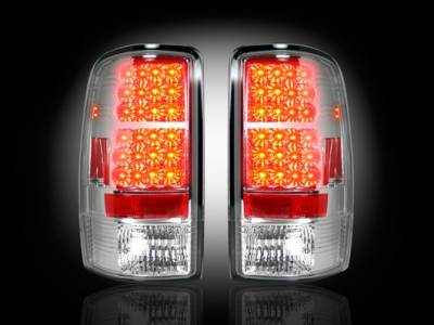Recon - GMC Denali Recon LED Taillights - Clear Lens - 264177CL - Image 2