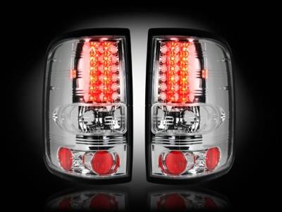 Recon - Ford F150 Recon Straight Side LED Taillights - Clear Lens - 264178CL - Image 2