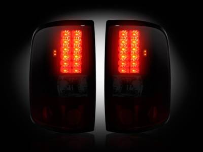 Recon - Ford F150 Recon Straight Side LED Taillights - Dark Red Smoked Lens - 264178RBK - Image 2
