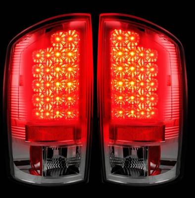 Recon - Dodge Ram Recon LED Taillights - Clear Lens - 264179CL - Image 2