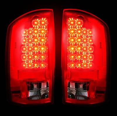 Recon - Dodge Ram Recon LED Taillights - Red Lens - 264179RD - Image 2