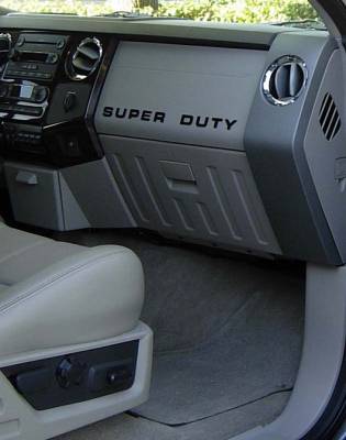 Recon - Ford Superduty Recon Raised Logo Emblem Insert - Black - 264181BK - Image 4