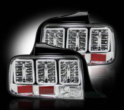 Recon - Ford Mustang Recon LED Taillights - 264187CL - Image 1