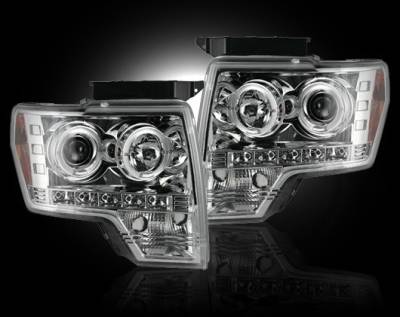 Recon - Ford F150 Recon Projector Headlights - 264190CL - Image 1