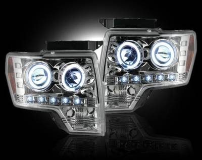 Recon - Ford F150 Recon Projector Headlights - 264190CL - Image 2