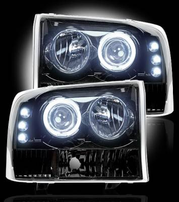 Recon - Ford Superduty F350 DRW Recon Projector Headlights - 264192BK - Image 2