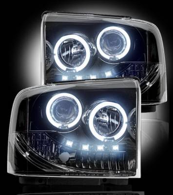 Recon - Ford Superduty F250 Recon Projector Headlights - 264193BK - Image 2