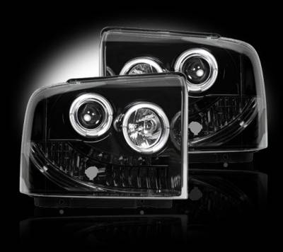 Ford F550 Recon Projector Headlights - 264193BK