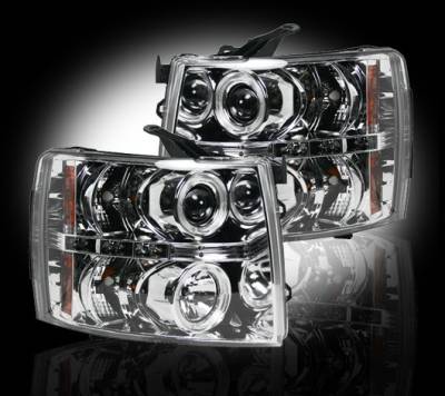 Recon - Chevrolet Silverado Recon Projector Headlights - 264195CL - Image 1