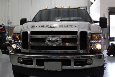 Recon - Ford Superduty F350 DRW Recon Projector Headlights - 264196BK - Image 4