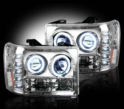 Recon - GMC Sierra Recon Projector Headlights - 264271CL - Image 2