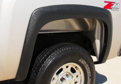 Prestige - Chevrolet Silverado Prestige Rear Pair SX Street Style Standard Fender Flare Set - SX106SB - Image 3