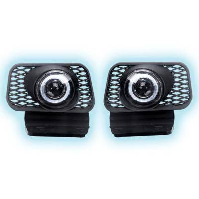 Chevrolet Avalanche Restyling Ideas Projector Fog Light Kit - 33-FGPR-SIL03
