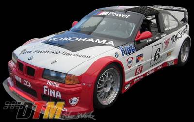 DTM Fiberwerkz - BMW 3 Series 2DR DTM Fiberwerkz GTR Race Style Wide Body Kit - E36-GTR-RACE - Image 1