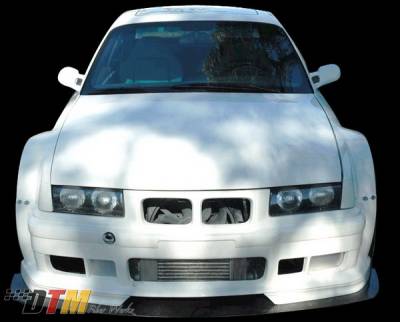 DTM Fiberwerkz - BMW 3 Series 2DR DTM Fiberwerkz GTR Race Style Wide Body Kit - E36-GTR-RACE - Image 4