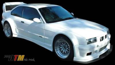 DTM Fiberwerkz - BMW 3 Series 2DR DTM Fiberwerkz GTR Race Style Wide Body Kit - E36-GTR-RACE - Image 5