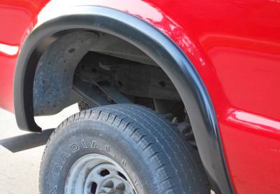 Ford F250 Prestige Rear Pair SX Street Style Standard Fender Flare Set - SX311SB