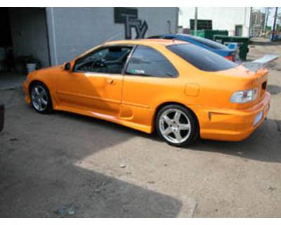 Honda Civic FX Design S2 Combat Style Full Body Kit - FX-733K