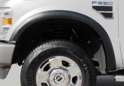Prestige - Ford F350 Prestige Front Pair SX Street Style Textured Fender Flare Set - SX313TA - Image 2