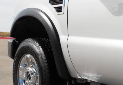 Prestige - Ford F350 Prestige Front Pair SX Street Style Textured Fender Flare Set - SX313TA - Image 3