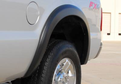Prestige - Ford F250 Prestige Rear Pair SX Street Style Textured Fender Flare Set - SX313TB - Image 1