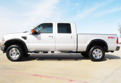 Prestige - Ford F350 Prestige Rear Pair SX Street Style Textured Fender Flare Set - SX313TB - Image 4