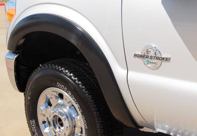 Prestige - Ford F350 Prestige Front Pair SX Street Style Textured Fender Flare Set - SX314TA - Image 3