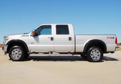 Prestige - Ford F350 Prestige Front Pair SX Street Style Textured Fender Flare Set - SX314TA - Image 4