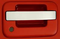 Grippin Billet Side Door Handle Striker Smooth Style - Brushed Chrome - Pair - 32033