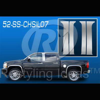 GMC Sierra Restyling Ideas Pillar Post - 52-SS-CHSIL07CC