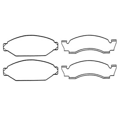 Omix Disc Brake Pad - 16728-1