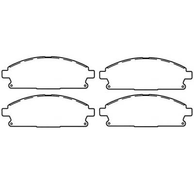 Omix Disc Brake Pad - 16729-09