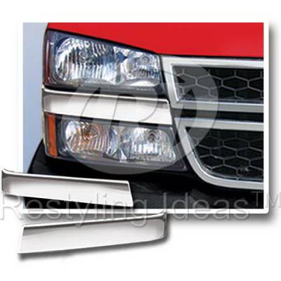 Chevrolet Silverado Restyling Ideas Underhead Light Molding - 62-SS-CHSIL07CLA
