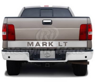 Ford F150 Restyling Ideas Signature-X Tailgate Accents - Stainless Steel - 65-SS-FOF1504ML