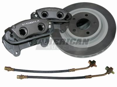 Ford Mustang Ford Racing Black Cobra Brake Upgrade Kit - Front - 50015