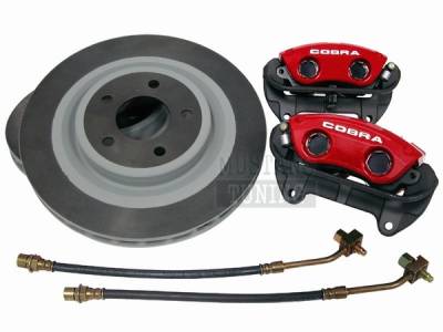 Ford Mustang Ford Racing Red 10th Anniversary Cobra Brake Upgrade Kit - Front Only - 50046