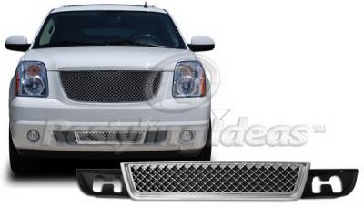 GMC Yukon Restyling Ideas Bumper Grille - 72-GG-YUK07B-ME