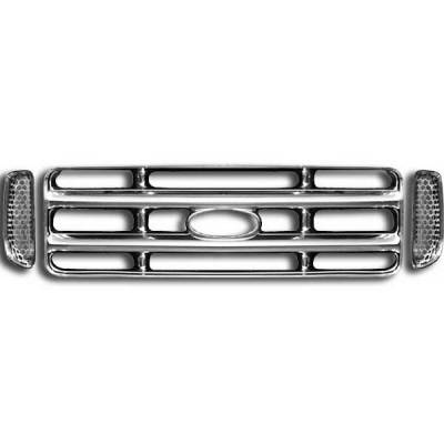 Ford Superduty Restyling Ideas Overlay Grille - 72-GI-FOF2599-22