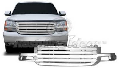 GMC Sierra Restyling Ideas Grille - 72-PG-SIE03BL