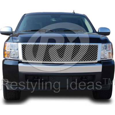 Chevrolet Silverado Restyling Ideas Performance Grille - 72-RC-SIL07ME