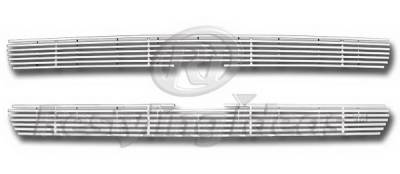 Chevrolet Tahoe Restyling Ideas Upper Grille -Stainless Steel Chrome Plated Billet - 72-SB-CHSIL99-T