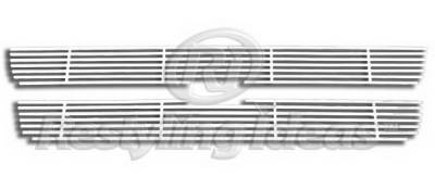 Chevrolet Trail Blazer Restyling Ideas Upper Grille -Stainless Steel Chrome Plated Billet - 72-SB-CHTRA07-T
