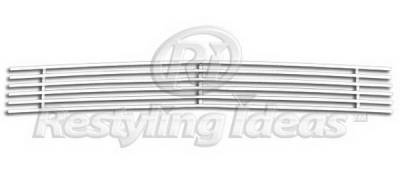 Dodge Avenger Restyling Ideas Lower Grille - Stainless Steel Chrome Plated Billet - 72-SB-DOAVE08-B